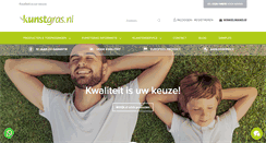 Desktop Screenshot of kunstgras.nl